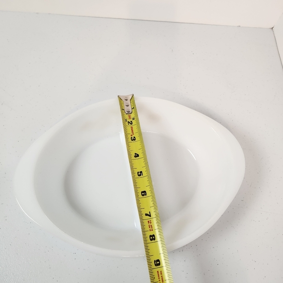 Vintage Sears Divided Baking Serving Vegetable Casserole Dish Wheat Pattern 70s - Picture 7 of 8